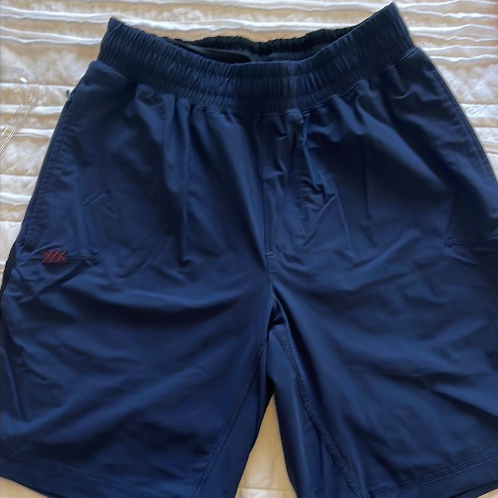 Rhône Men's Navy Blue Athletic Shorts